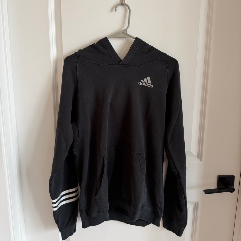 Adidas Black Pullover Hoodie